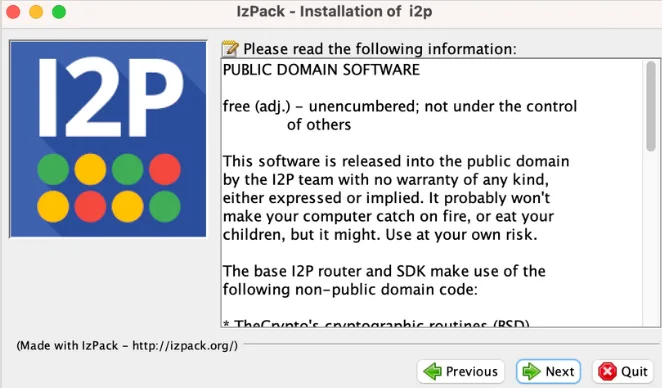 Start the installation