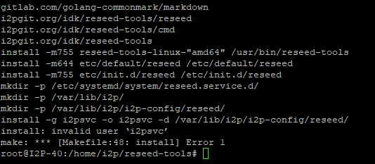Installation of required packages