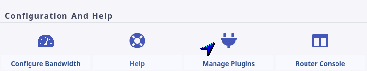 Open plugin configuration